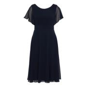 Cocktailjurk met korte mouwen vera mont , Blue , Dames