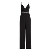 Elegante Jumpsuit met Cut-Outs vera mont , Black , Dames