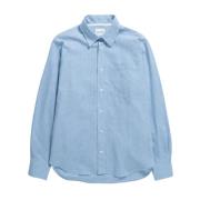 Chambray Overhemd Norse Projects , Blue , Heren