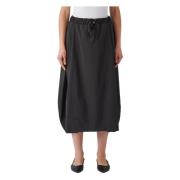 099 Gonna Rok Gran Sasso , Black , Dames