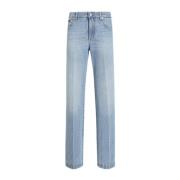 Wijde Pijp Denim Jeans Dolce & Gabbana , Blue , Dames