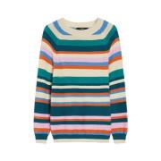 Veelzijdige Modieuze Gebreide Top Max Mara Weekend , Multicolor , Dame...