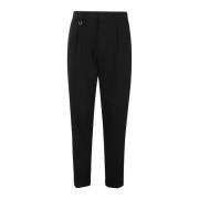 Jersey Plooi Broek Paolo Pecora , Black , Heren