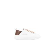 Wit Brons Sportieve Elegantie Sneakers Alexander Smith , White , Dames