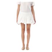 Ballon Mini Rok The Garment , White , Dames