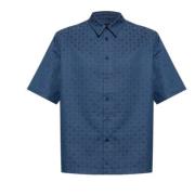 Grijs Blauw Shirt Stijlvolle Mode Givenchy , Blue , Heren