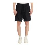 Stretch katoenen Bermuda shorts Thom Krom , Black , Heren