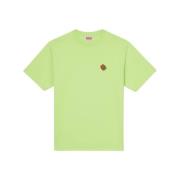 Geborduurd T-shirt en Polo in Groen Kenzo , Green , Heren