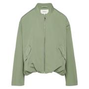 Blousonjack met gerimpelde details in relaxte pasvorm s.Oliver , Green...