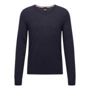 Stijlvolle pull voor mannen Hugo Boss , Blue , Heren