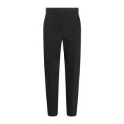 Zwarte Monil Plooi Broek Brunello Cucinelli , Black , Dames