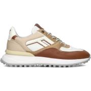 Cognac Lage Sneakers Sfm-10139 Floris van Bommel , Brown , Heren