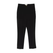 Zwarte Broek met Stijl Elisabetta Franchi , Black , Dames