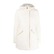 Milky Cream Donsjas Woolrich , White , Dames