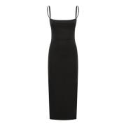 Zwarte Abito Jurk Philosophy di Lorenzo Serafini , Black , Dames