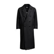 Waterdichte Dubbelrijige Overjas Stutterheim , Black , Heren