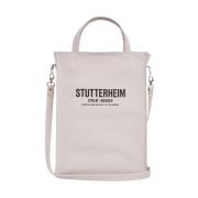 Slanke Waterdichte Tote Tas Stutterheim , Beige , Dames