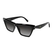 Cat-Eye Brillen Glamour Stijl Saint Laurent , Black , Unisex