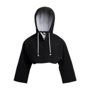 Korte regenjas met capuchon Stutterheim , Black , Dames