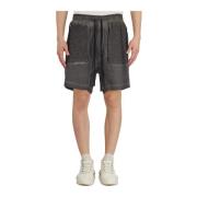 Stretch Katoen Bermuda Shorts Thom Krom , Gray , Heren