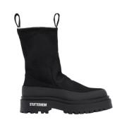 Chunky Nubuck Mid-Calf Waterdichte Laarzen Stutterheim , Black , Unise...