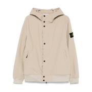 Beige Bomberjacks Stone Island , Beige , Heren