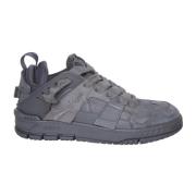 Mesh sneakers met geborduurd logo Axel Arigato , Gray , Heren