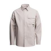 Waterdicht Overshirt voor Mannen Stutterheim , Beige , Heren