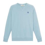 Loopback Exeter River Celeste Sweatshirt Timberland , Blue , Heren