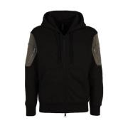 Logo Hoodie Katoen Italië Neil Barrett , Black , Heren