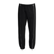 Matte Overall Broek met Beenritsen Stutterheim , Black , Heren