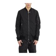 Zwarte Flight Bomber Jas Rick Owens , Black , Heren