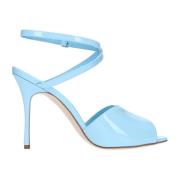 Hourani Sandalen met Lakleer Manolo Blahnik , Blue , Dames