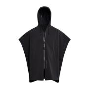 Matte Regenponcho voor Vrouwen Stutterheim , Black , Dames