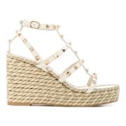 Wedges Valentino Garavani , Beige , Dames