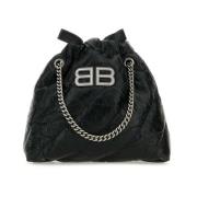 Schoudertas met metalen detail Balenciaga , Black , Dames