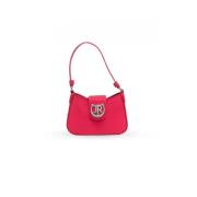 Fuchsia PU Clutch Tas Rwp24065Bo John Richmond , Pink , Dames