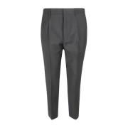 Klassieke wollen broek Prada , Gray , Heren