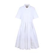 Elegante Jurken Collectie Jil Sander , White , Dames