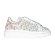 Gestippelde Cut-Out Sneakers Vrouwen Italië Alexander McQueen , White ...