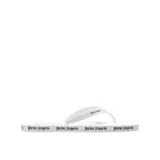 Rubber Flip Flop Slides Vrouwen Palm Angels , White , Dames