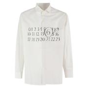 Stijlvolle longsleeve MM6 Maison Margiela , White , Heren