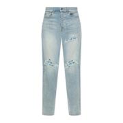 Jeans met logo Amiri , Blue , Heren