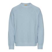 Pu katoenen sweatshirt Camel Active , Blue , Heren