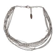 Metalen ketting voor vrouwen Brunello Cucinelli , Gray , Dames