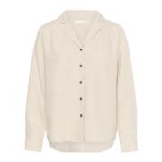 Elegante lange mouw blouse InWear , Beige , Dames