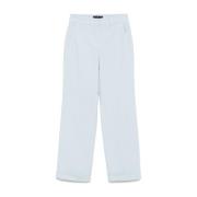 Lichtblauwe Broek met Verborgen Sluiting Peuterey , Blue , Dames