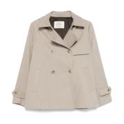 Stijlvolle Trenchcoat Herno , Gray , Dames