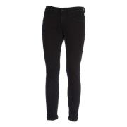 Zwarte Skinny Jeans Aw24 Dondup , Black , Heren