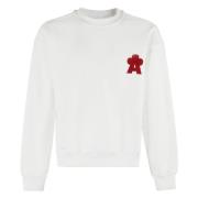 Comfortabele Sweatshirt voor een stijlvolle look A Paper Kid , White ,...